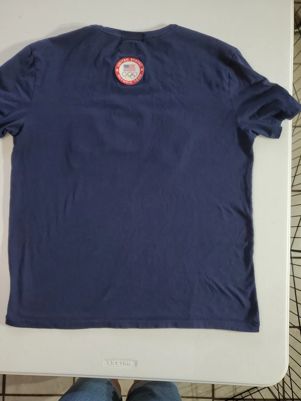 Polo by Ralph Lauren XL Navy 2012 USA Olympic Team Graphic Crewneck T-Shirt